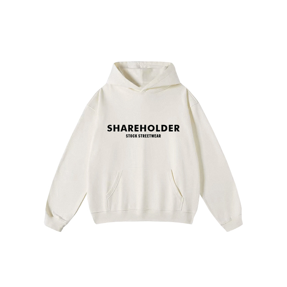 Shareholder | Oversized Cream Hoodie