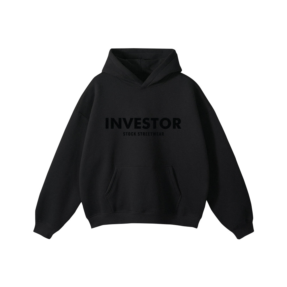 Investor | Oversized Graphite Hoodie