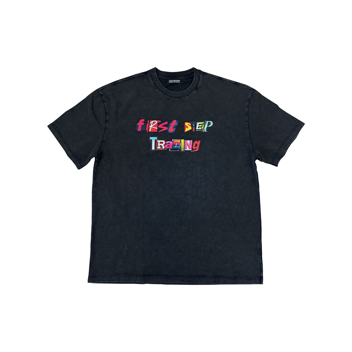 FST SIGNATURE | BLACK VINTAGE OVERSIZED TEE