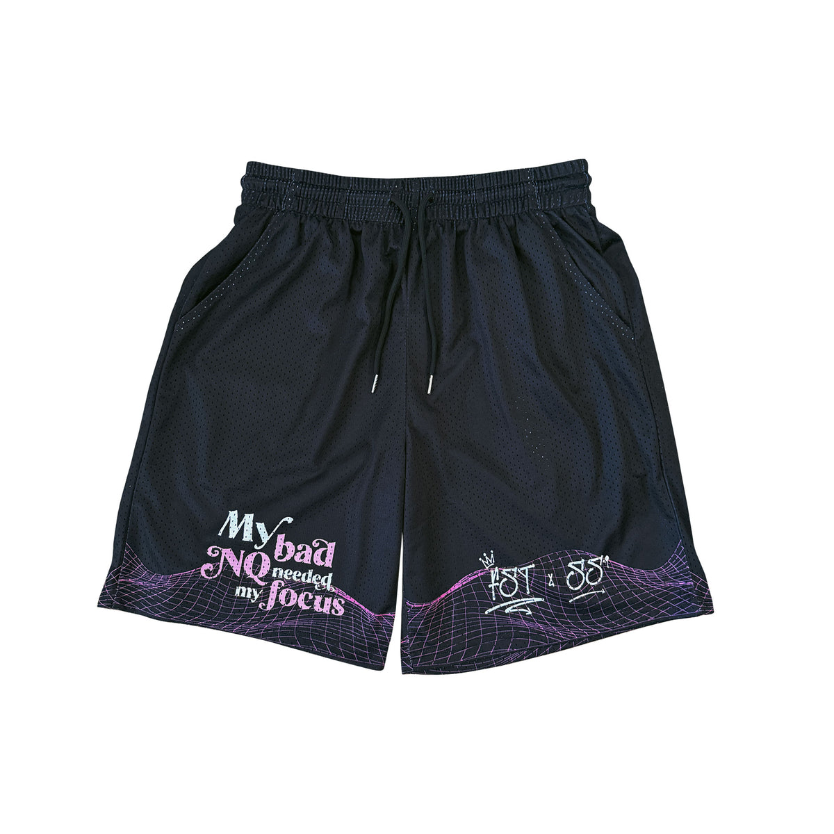 NQ | BLACK SHORTS